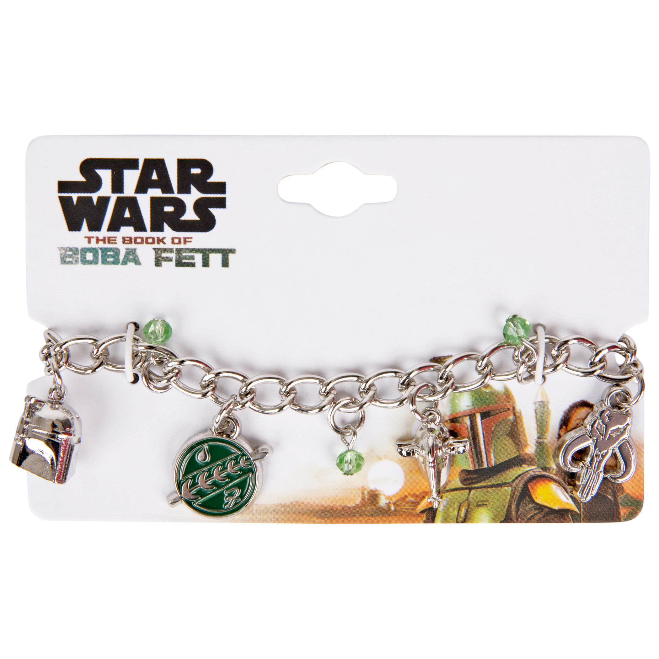 Star Wars Boba Fett Bounty Hunter Charm Bracelet